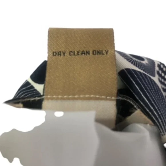 NWT Peck & Peck Navy/Vanilla Belted Fully Lined Coat Size M - Picture 12 of 12